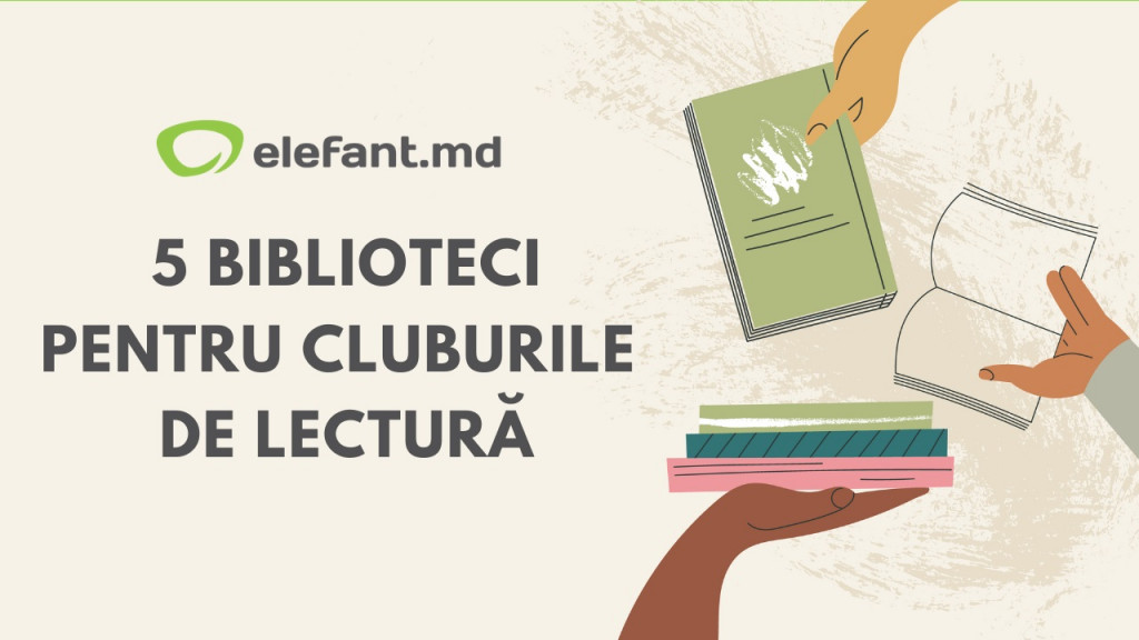 Elefant.md susține inițiativele de Ziua Națională a Lecturii și dăruiește cărți