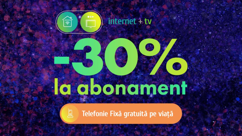 Primăvara ofertelor tentante: Conectează Televiziune și Net acasă de la Moldtelecom