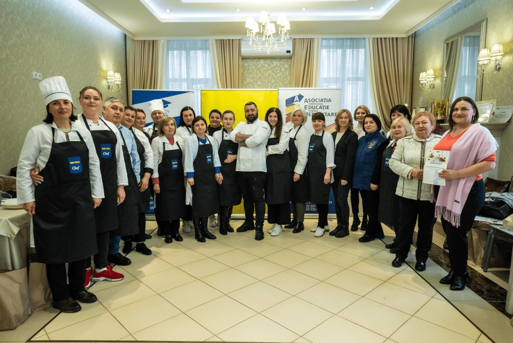 (foto) Atelier gastronomic METRO: bucate naționale pe motive internaționale