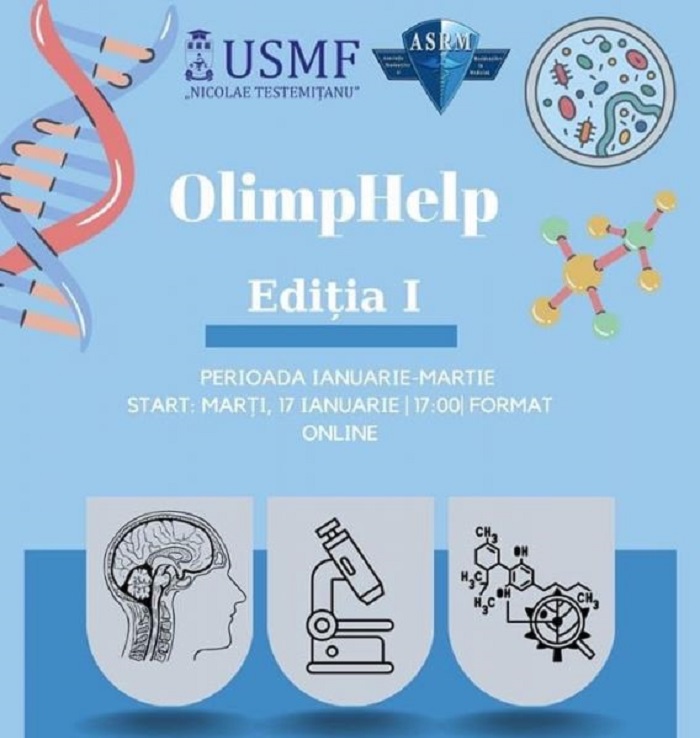 Proiectul „OlimpHelp” a contribuit la obținerea performanțelor la biologie și chimie de către liceenii olimpici