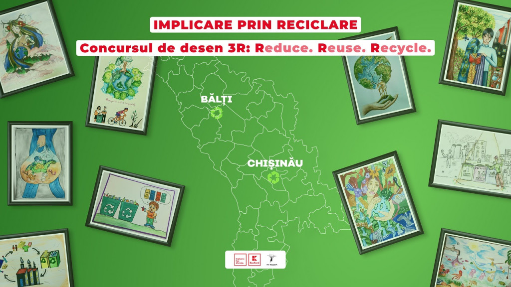 IMPLICARE PRIN RECICLARE Сoncursul de desen 3R_ Reduce. Reuse. Recycle.