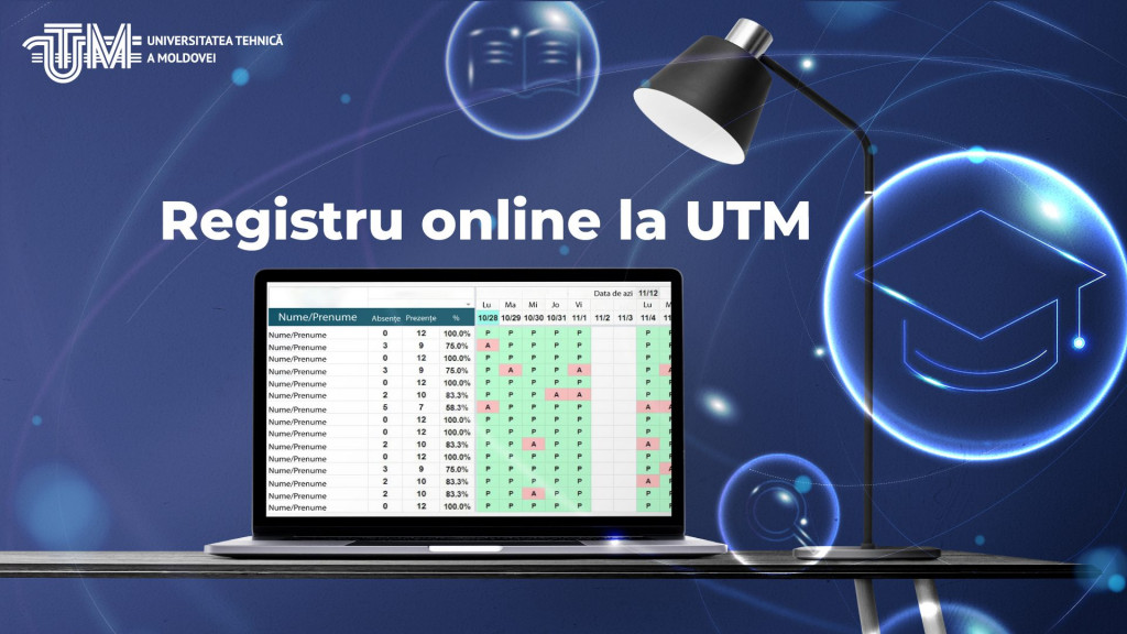 La UTM a fost lansat registrul electronic de evidență a reușitei și a frecvenței studenților