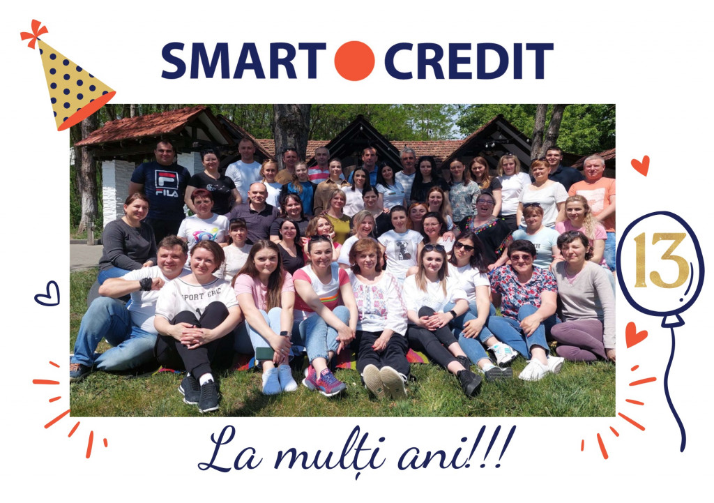 O.C.N. SMART CREDIT S.R.L. la 13 ani de activitate!