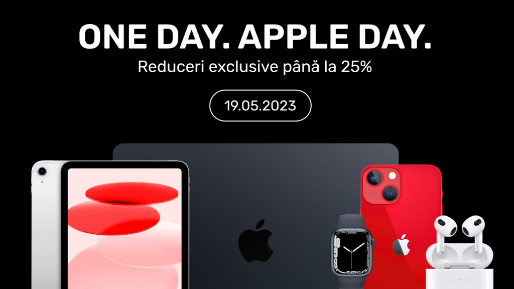 Apple Day la Darwin: reduceri de până la 25 % la gadgeturile Apple 