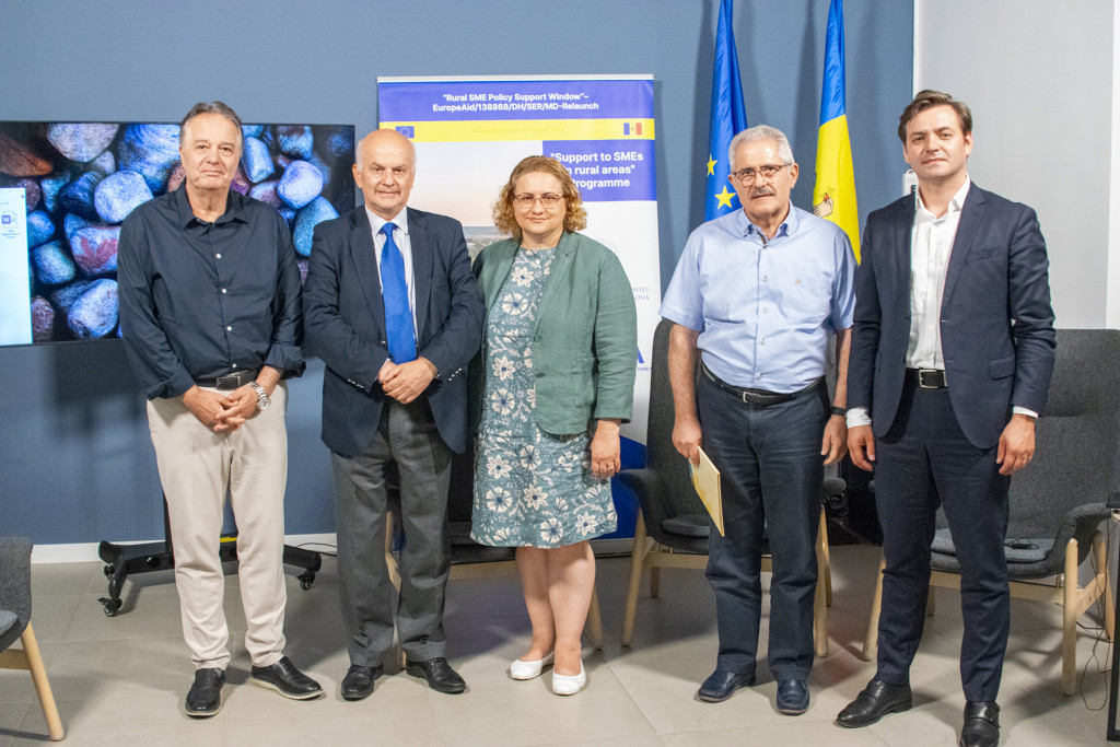 Moldova a primit asistență tehnică din partea UE pentru a intensifica sprijinul acordat IMM-urilor din mediul rural