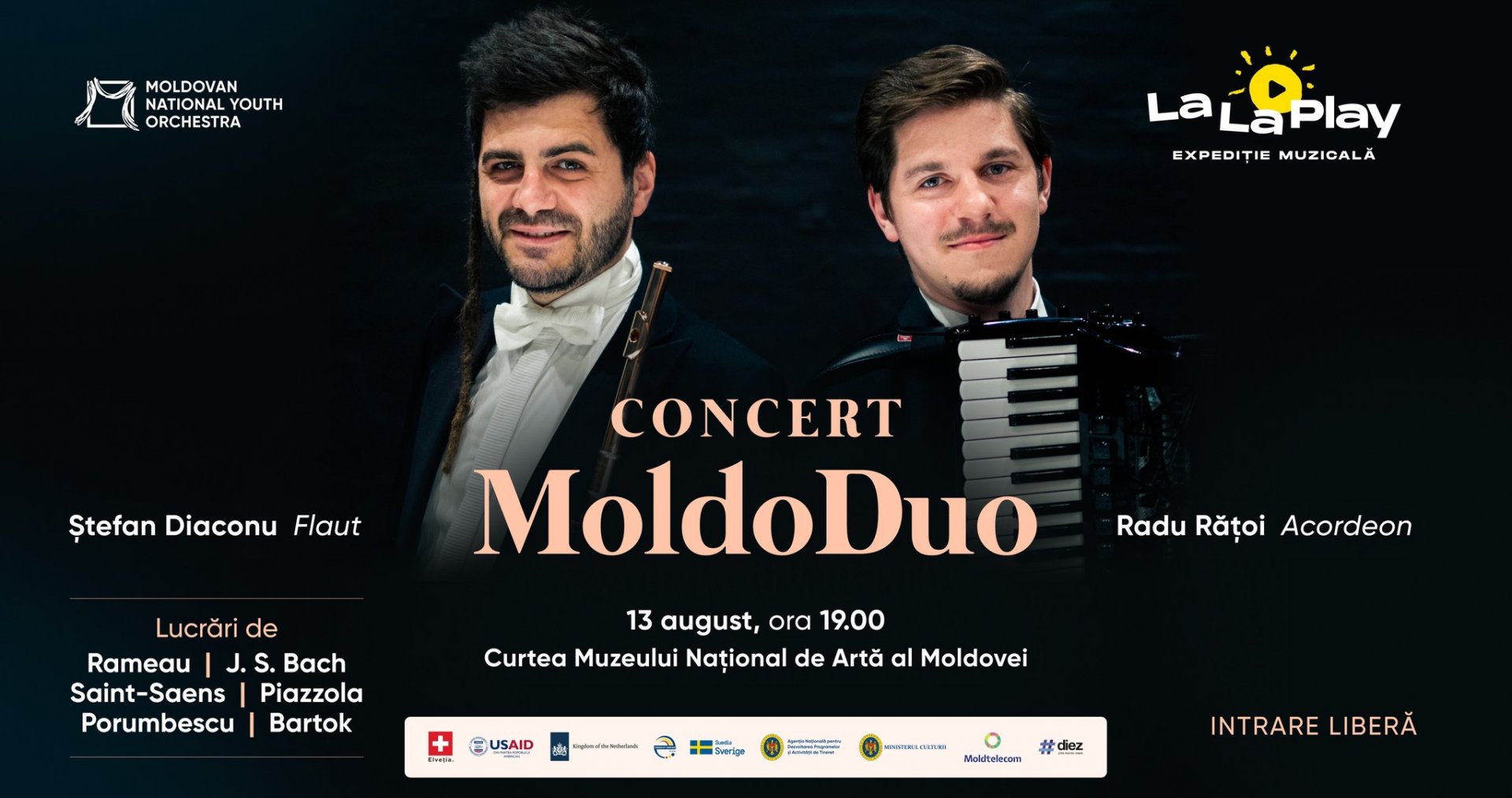 Concert „MoldoDuo” la Chișinău