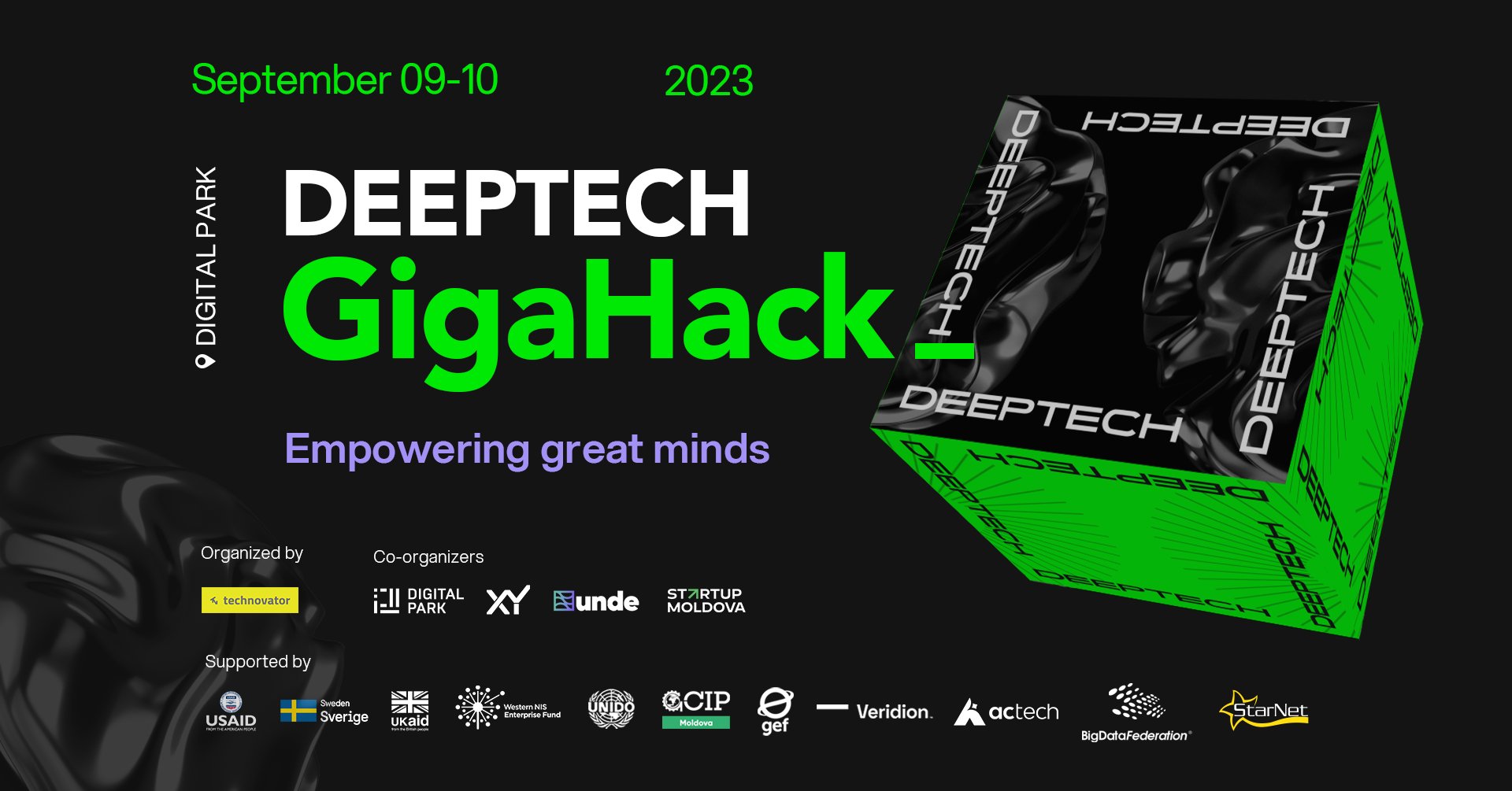 DeepTech GigaHack: cum poți participa la cel mai mare hackathon al inovațiilor și tehnologiilor digitale din Moldova