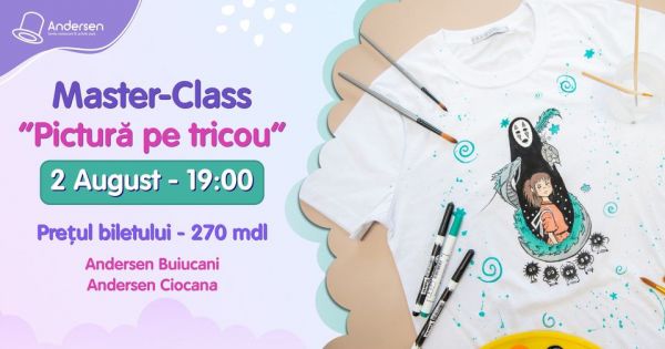 #4. Masterclass „Pictură pe tricou”