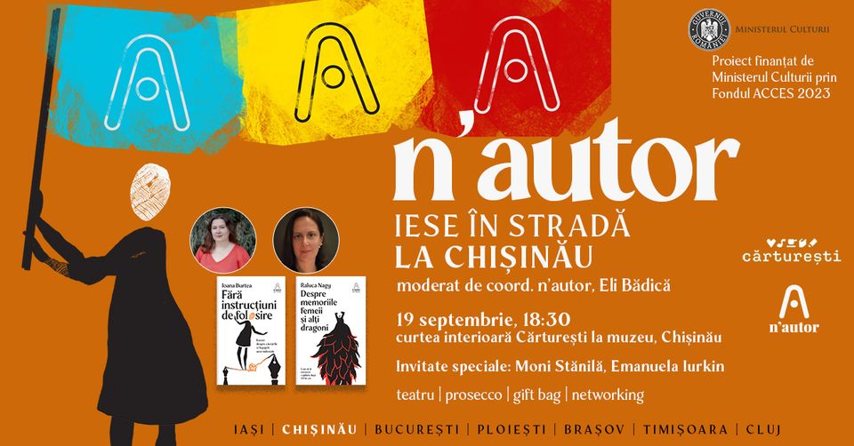 „Turneu n’autor iese în stradă” la Cărturești 