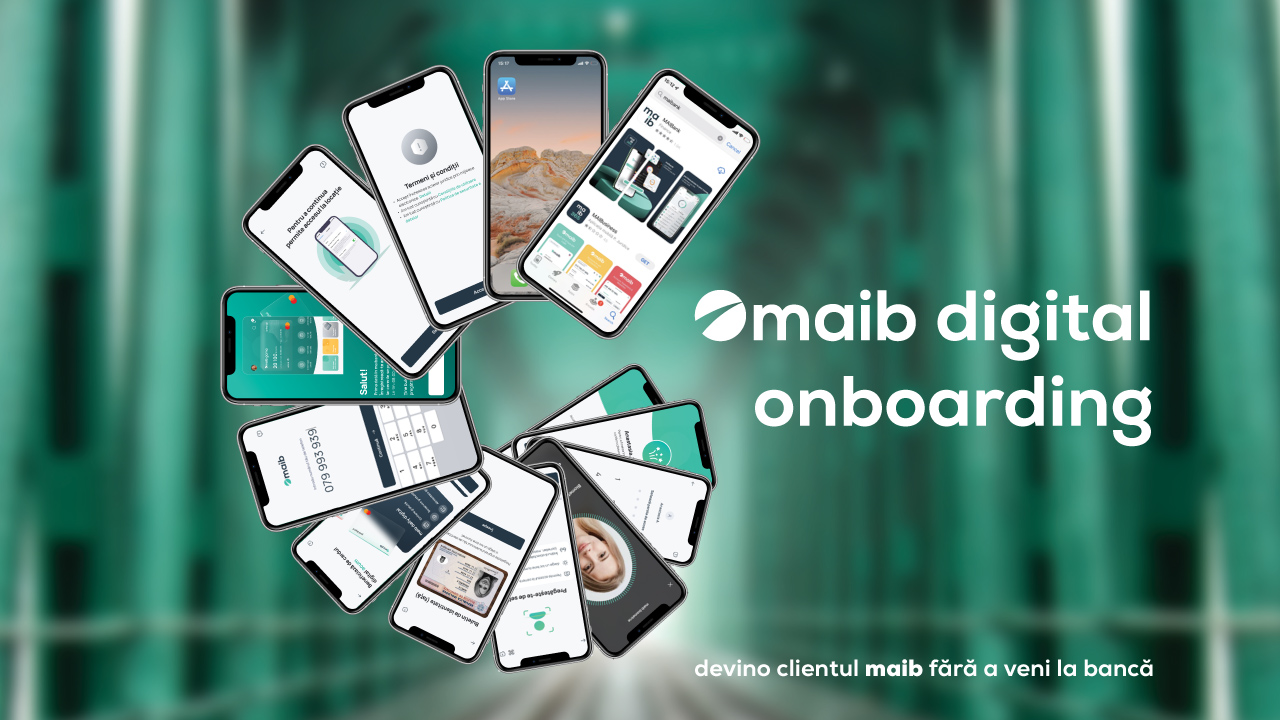 Digital onboarding maib. Devino clientul maib fără a veni la bancă