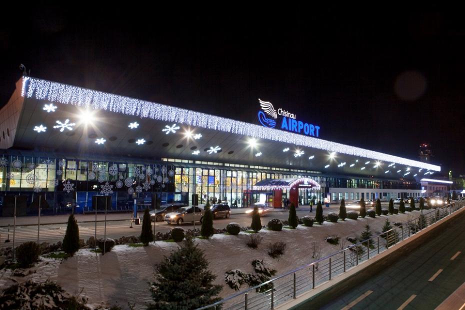 aeroport chisinau iarna