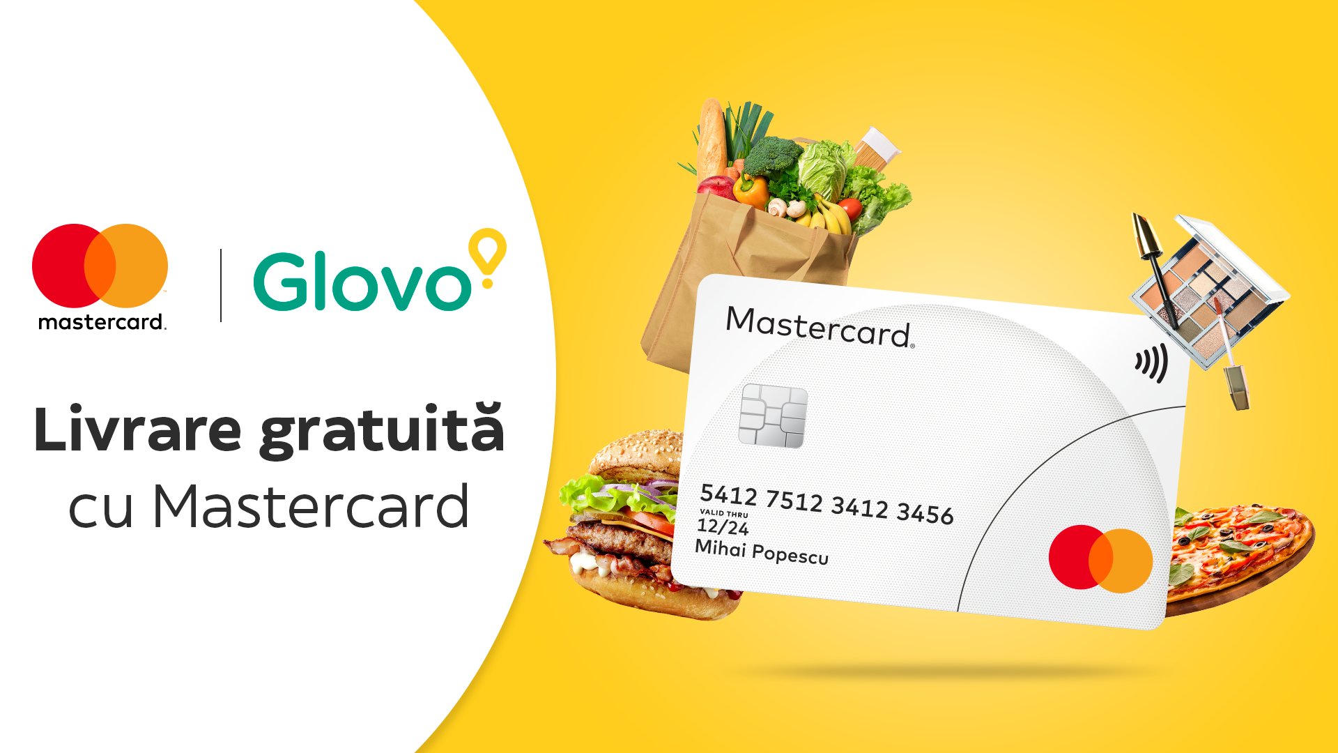 Glovo și Mastercard lansează o campanie specială de sărbători