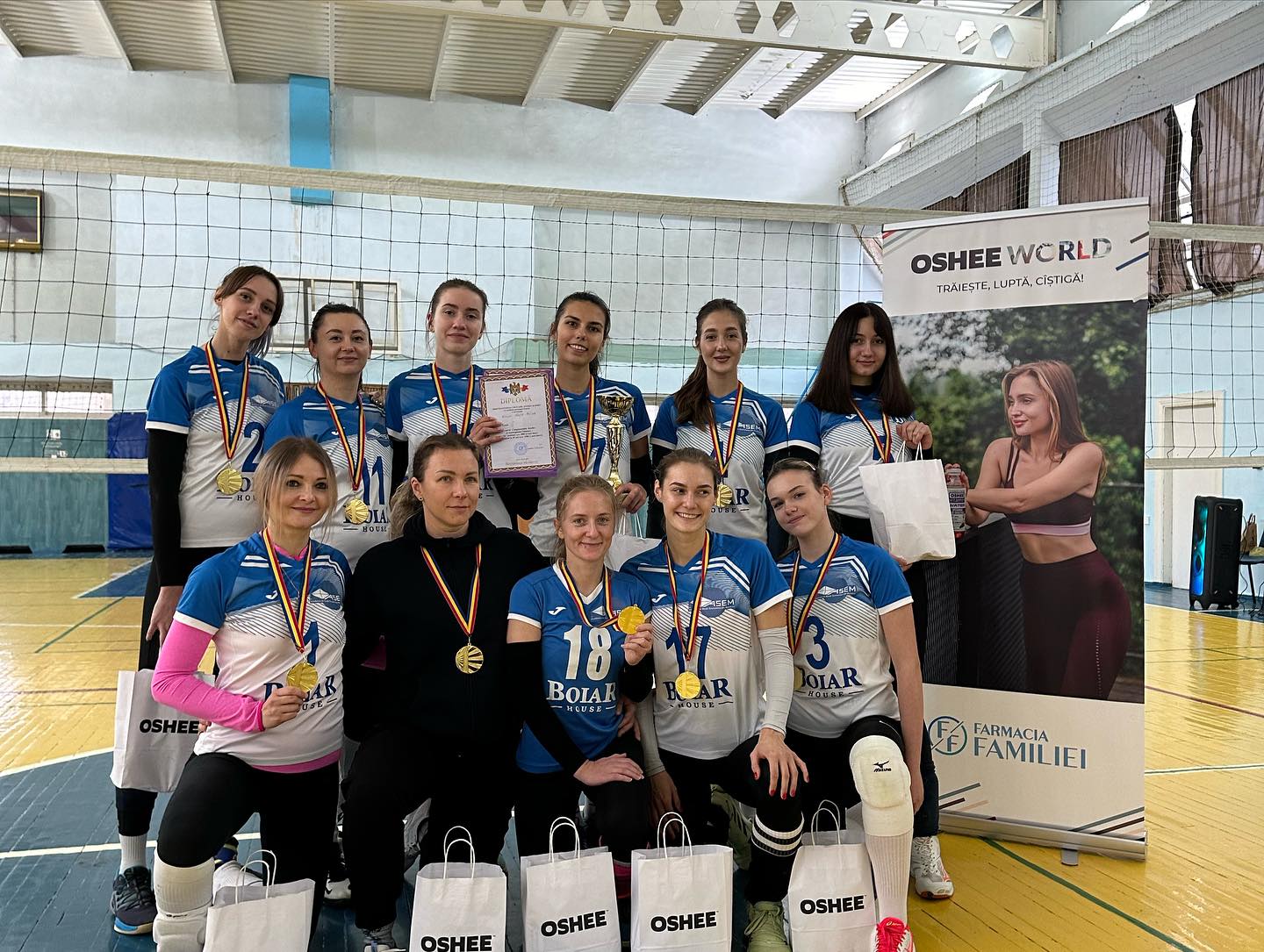 Două echipe de la ASEM s-au plasat pe primele locuri la Campionatul Municipiului Chişinău la Volei feminin 