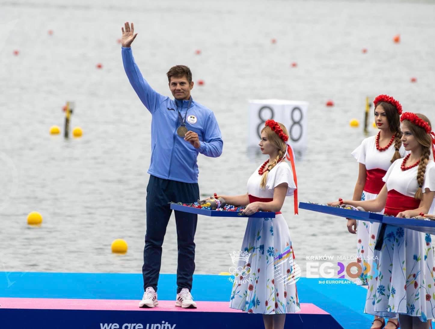 Moldoveanul Serghei Tarnovschi este al doilea cel mai bun canoist din lume în proba de 500 de metri