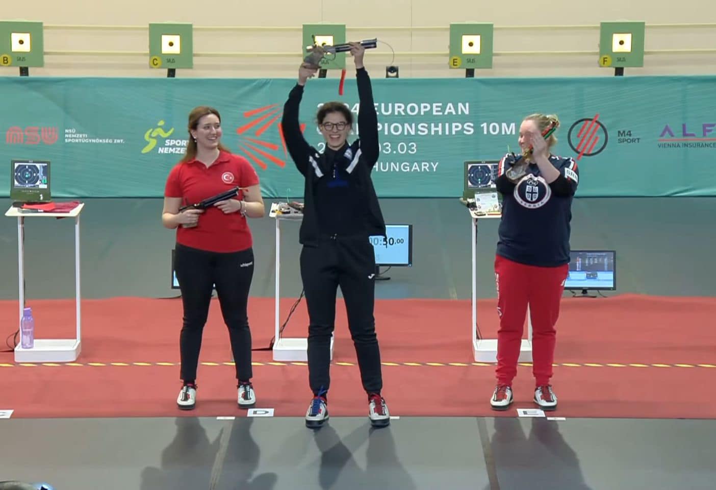 Țintașa Anna Dulce a cucerit medalia de aur la Campionatul European din Ungaria și s-a calificat la Jocurile Olimpice de la Paris