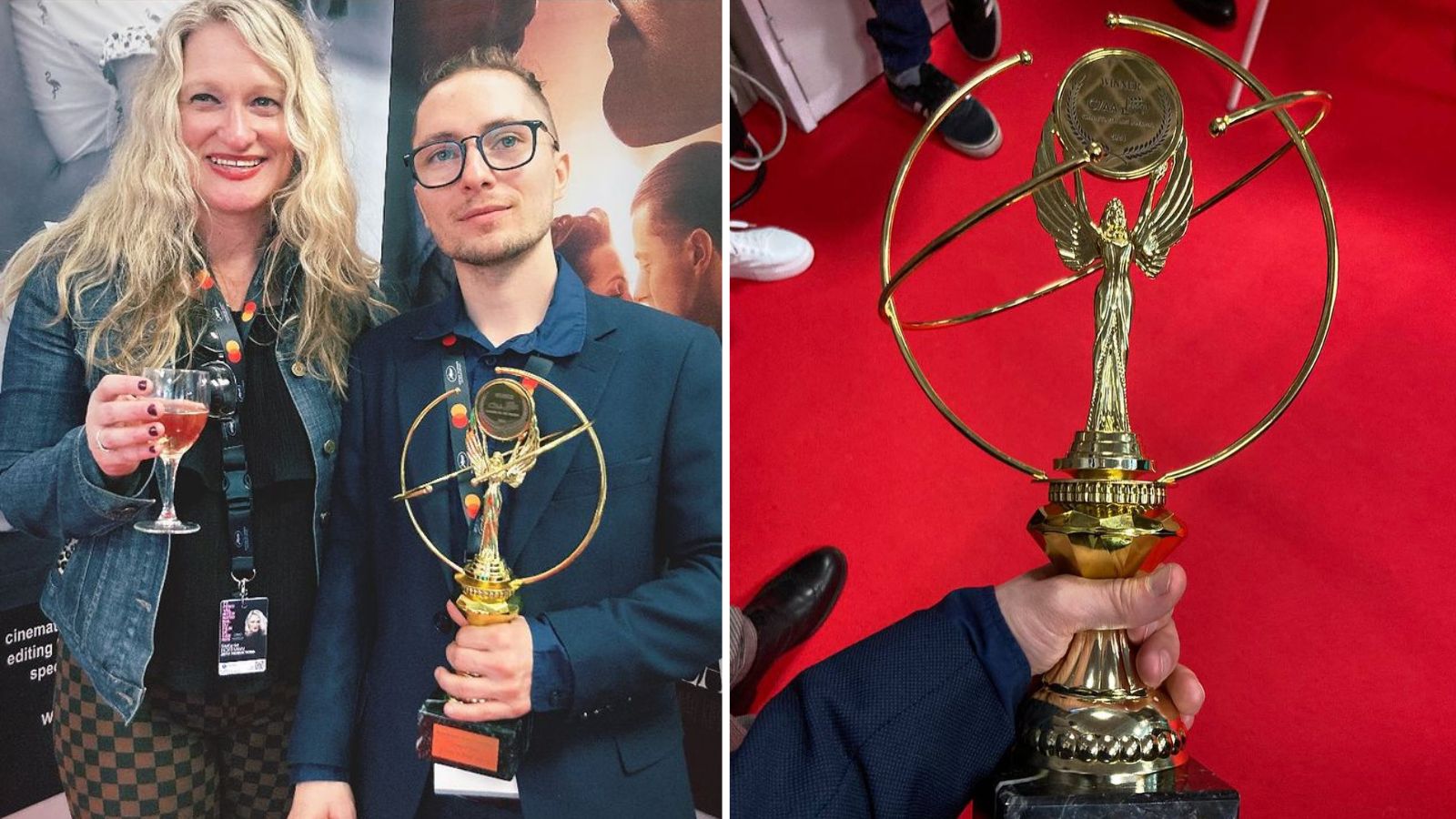 Un tânăr din Moldova a luat premiul „Cel mai bun scenariu de scurtmetraj dramatic” în cadrul Cannes 7th Art Awards 2024