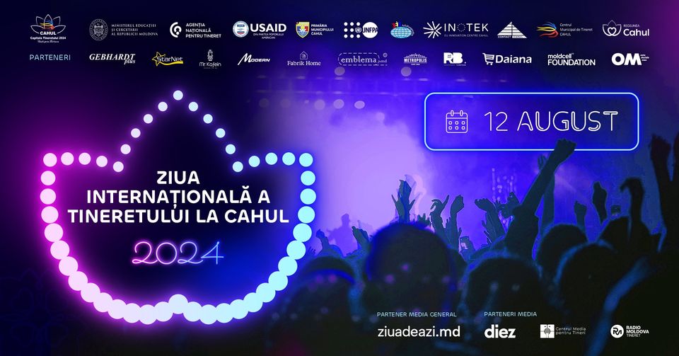 Ziua Internațională a Tineretului la Cahul 2024