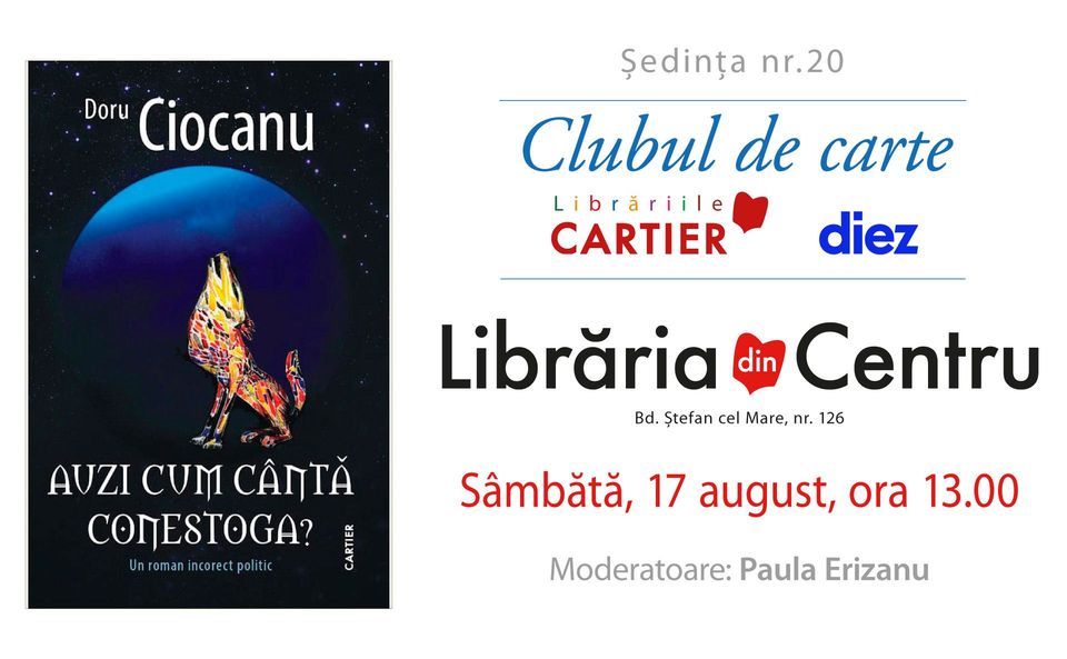 Clubul de carte #diez și Librăriile Cartier