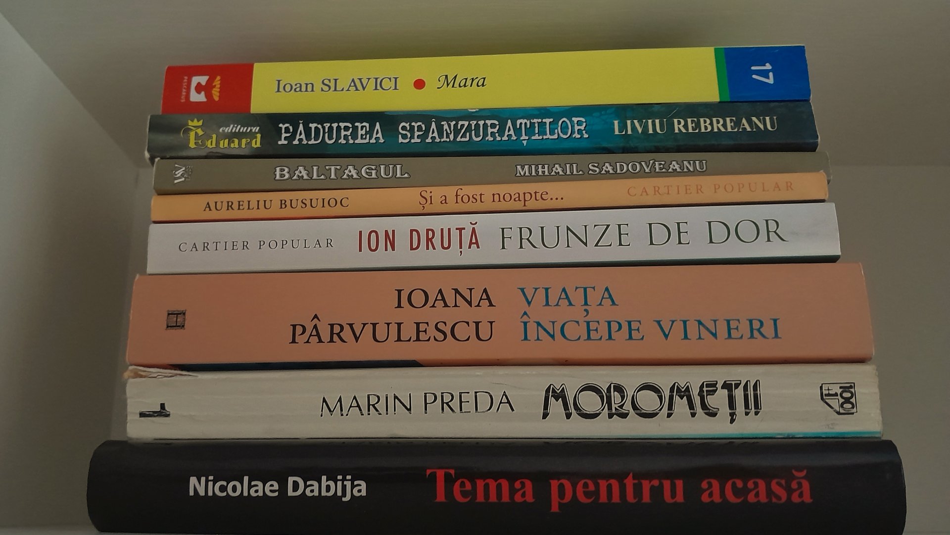 Lista cu opere literare și texte recomandate pentru elevii din clasa a X-a