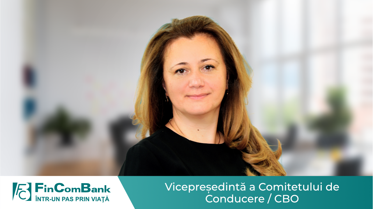 Elena Stovbun a devenit noua vicepreședintă a Comitetului de Conducere a FinComBank