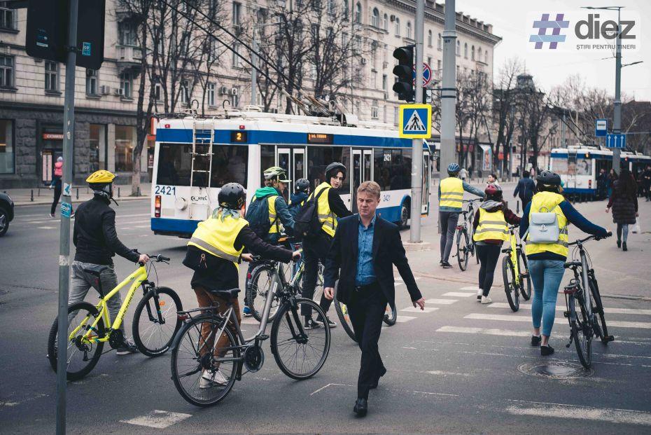 Lasă-ți mașina acasă! În centrul Chișinăului va fi sistată circulația rutieră timp de o zi