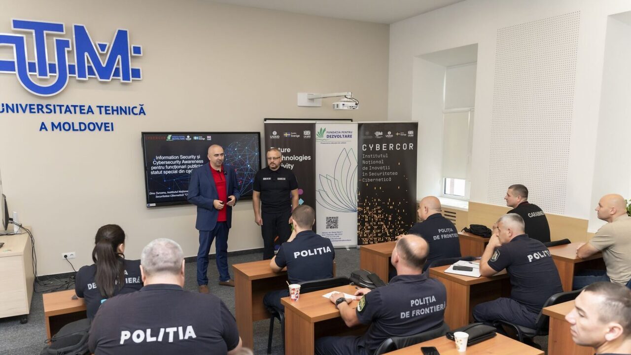 Cybercor continuă seria instruirilor de „Cybersecurity Awareness” pentru 46 funcționari publici cu statut special din cadrul MAI