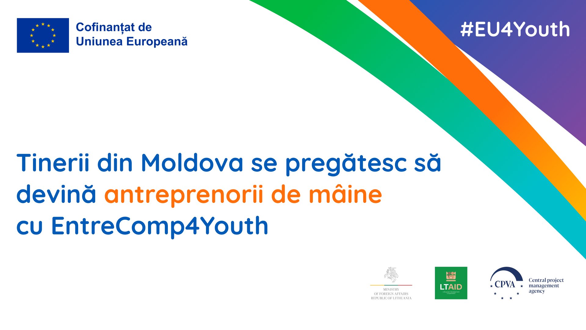 Tinerii din Moldova se pregătesc să devină antreprenorii de mâine cu EntreComp4Youth