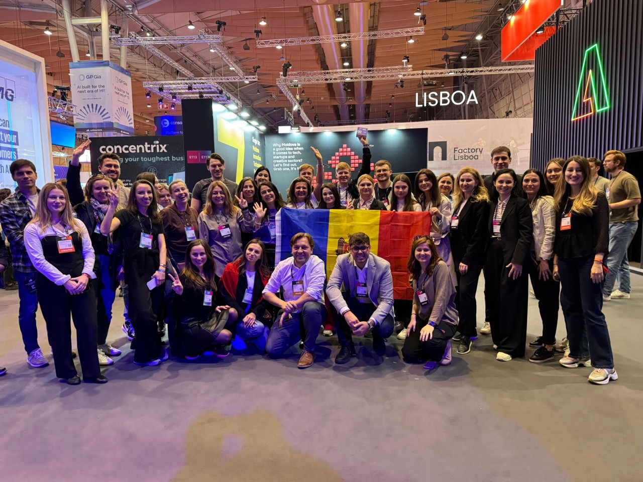 Delegația Moldovei la WebSummit Large