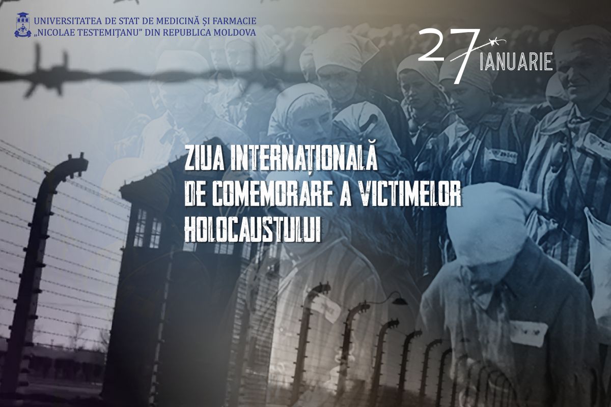 USMF marchează Ziua internațională de comemorare a victimelor Holocaustului