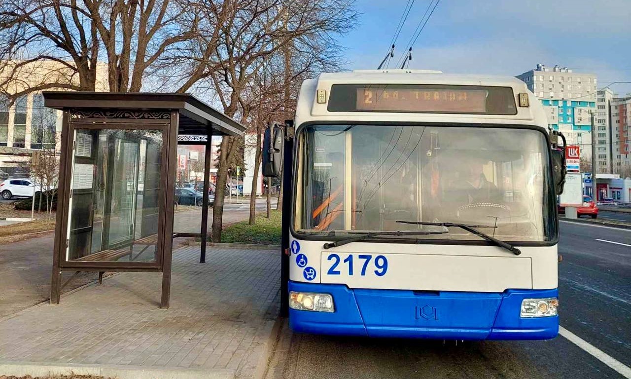 Din 10 februarie, în orașele Chișinău și Durlești au fost amplasate două stații noi de așteptare a transportului public