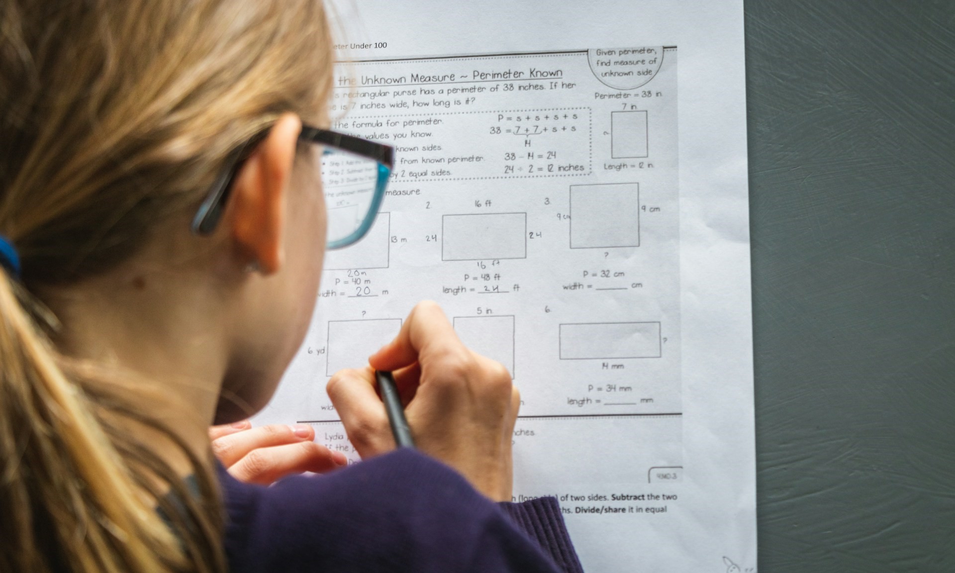 elevi test matematică