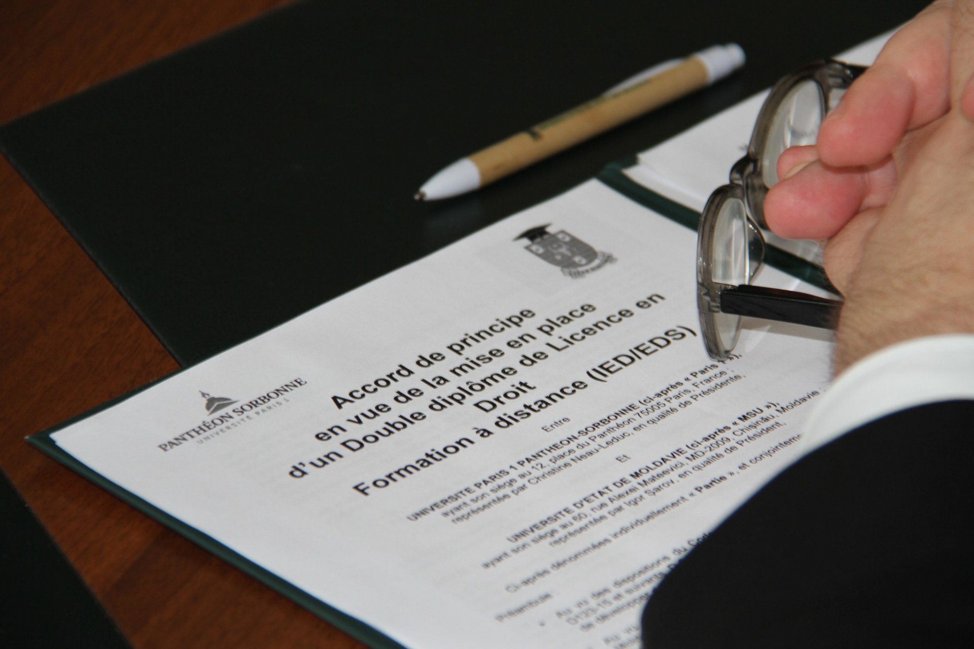 USM și Universitatea Paris 1 Panthéon-Sorbonne lansează un program comun de Dublă diplomă în Drept