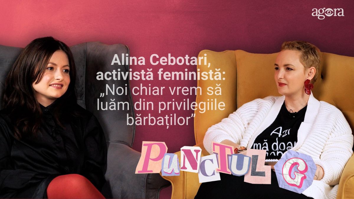 (video) Punctul G | Despre feminism, 50/50, privilegii masculine și dacă feministele fac sex, cu Alina Cebotari