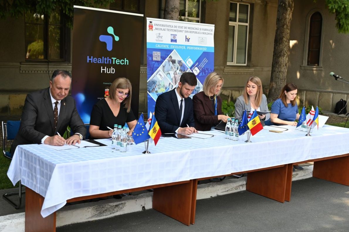 Memorandumul de înțelegere pentru crearea „Health Tech Hub”-ului din Moldova a fost semnat