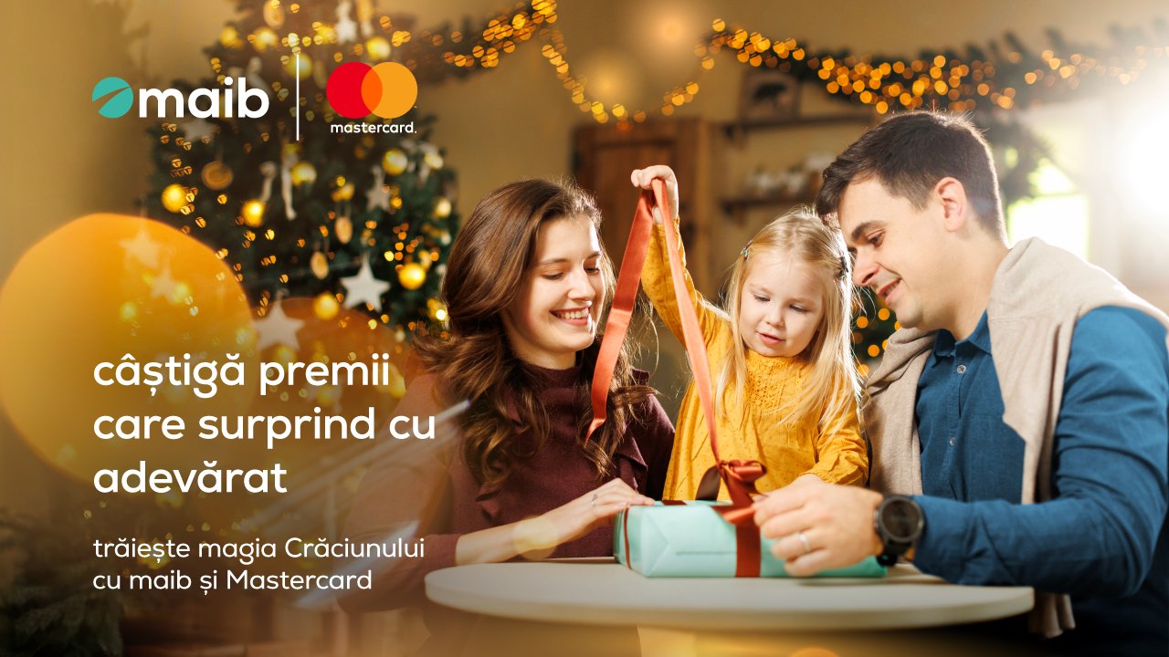 O iarnă plină de surprize cu maib și Mastercard. Câștigă călătoria visurilor tale în Europa. Destinația? Tu o alegi!  