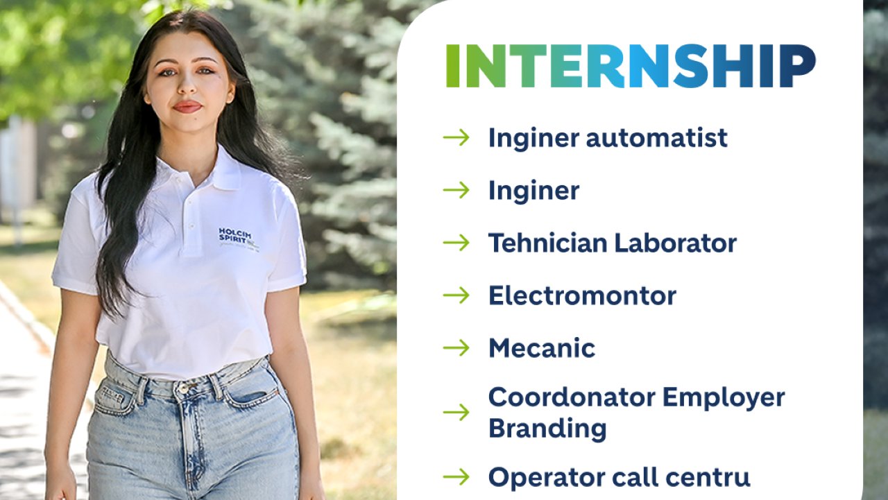 Începe-ți cariera cu Lafarge Ciment Moldova: Programul de Internship 2025