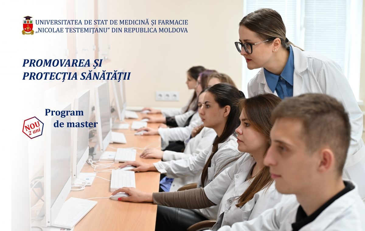 Promovarea și protecția sănătății – un nou program de studii de masterat la USMF