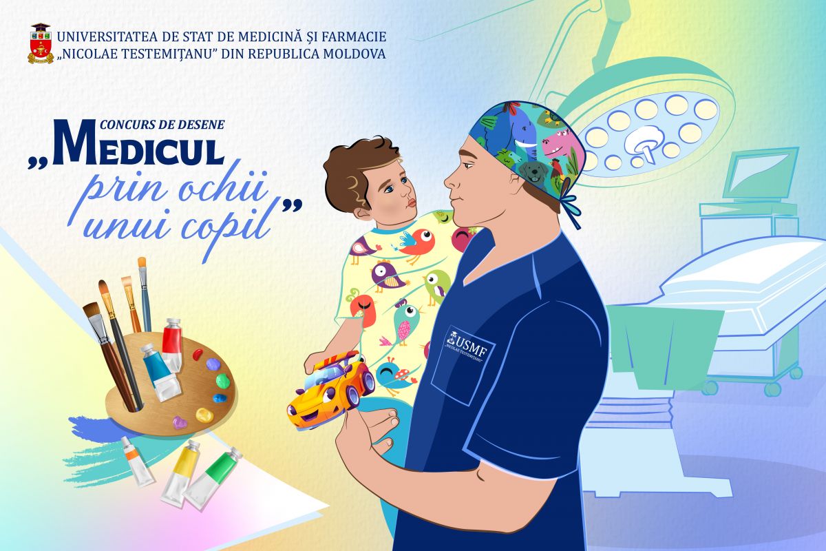 Imaginația și creativitatea prind viață: start concursului de desene „Medicul – prin ochii unui copil”