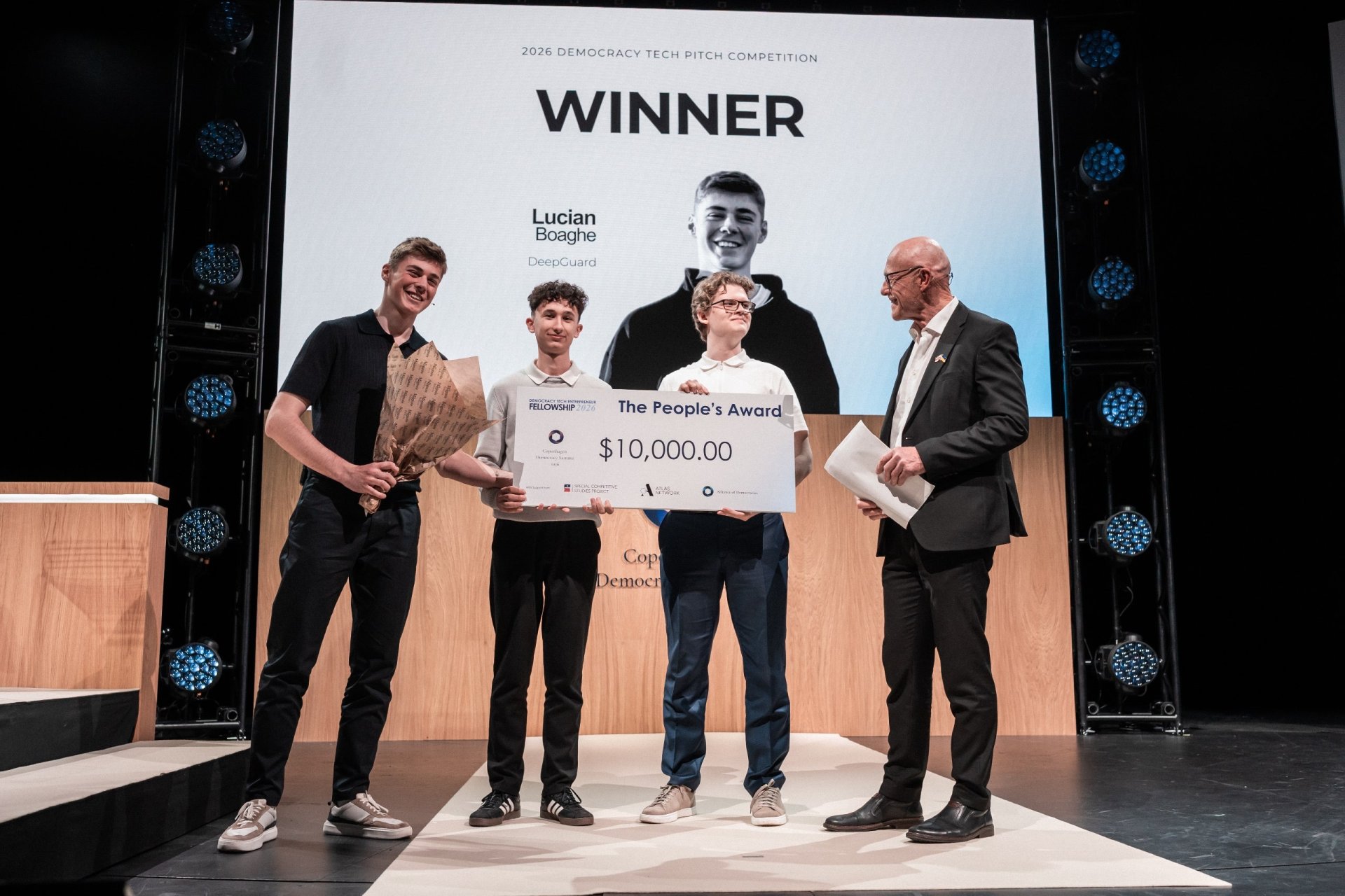 O echipă din Moldova a câștigat People’s Award la Copenhagen Democracy Summit 2026