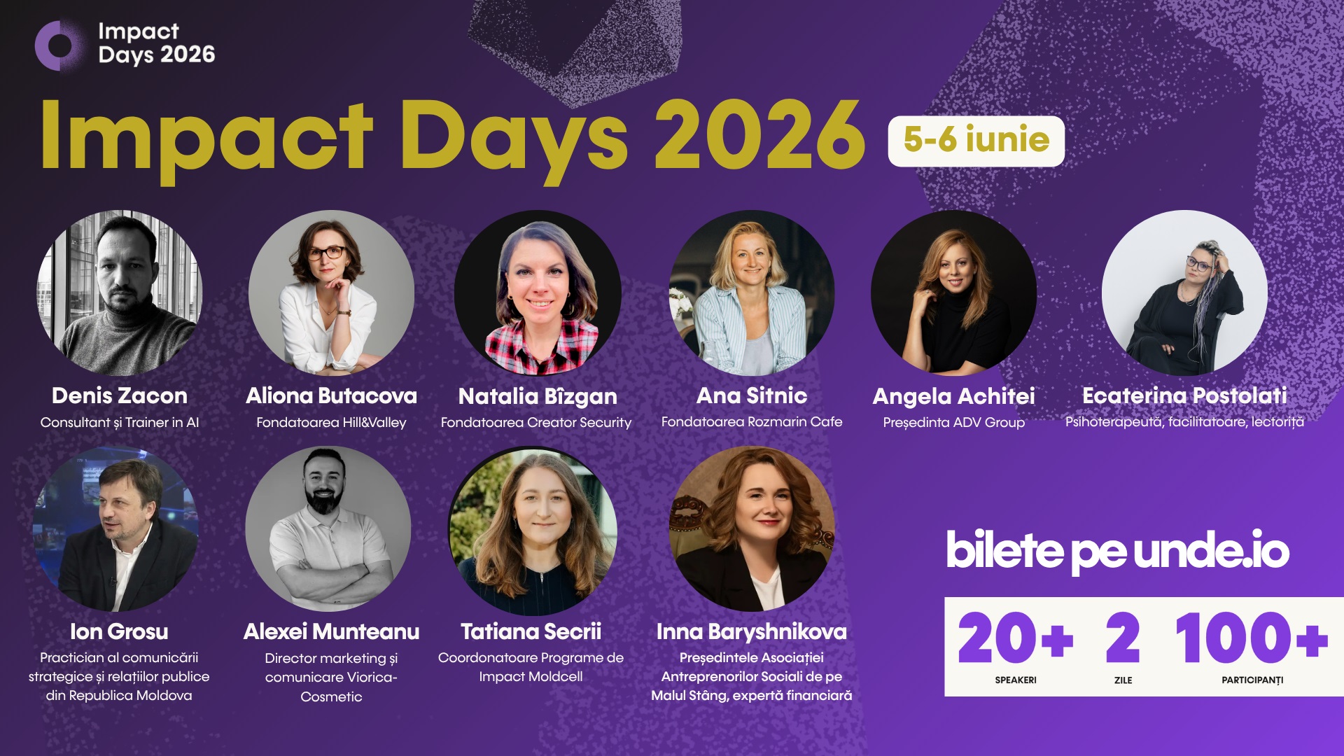 Impact Days Moldova 2026: idei, oameni și soluții pentru o economie mai rezilientă