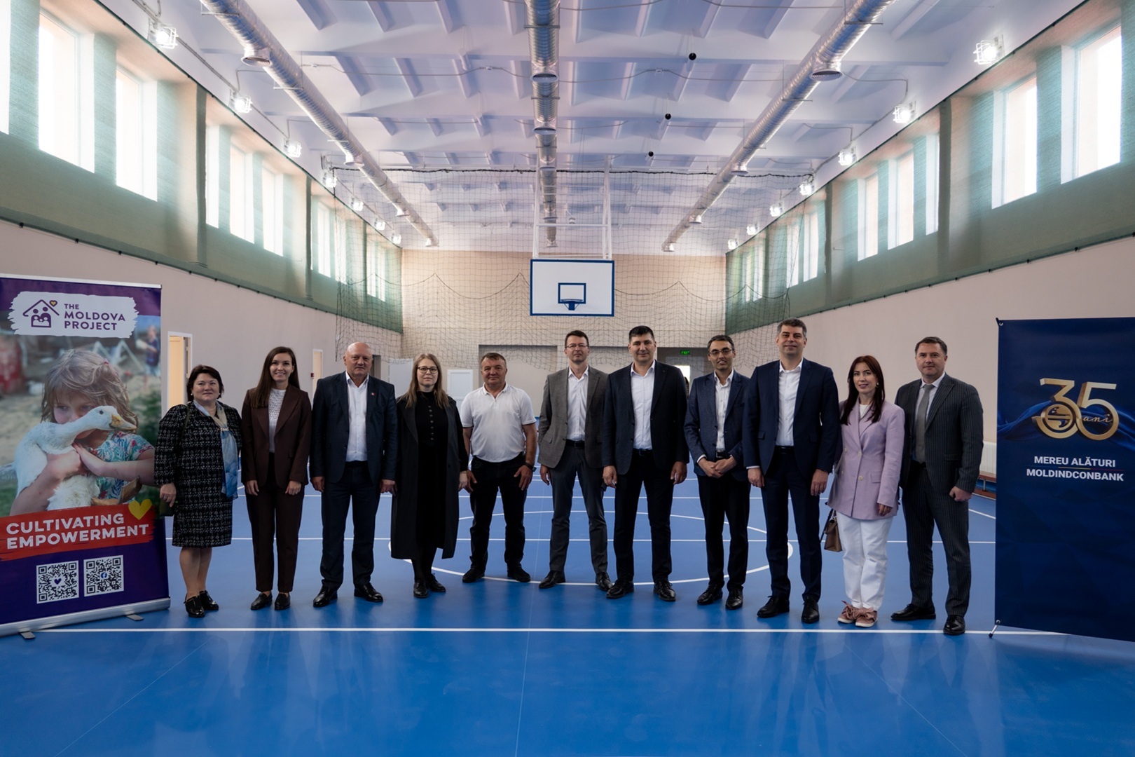 Liceul „Ivan Vazov” din Taraclia a inaugurat o sală de sport complet modernizată în cadrul Parteneriatului Național „Moldova pentru Educație”