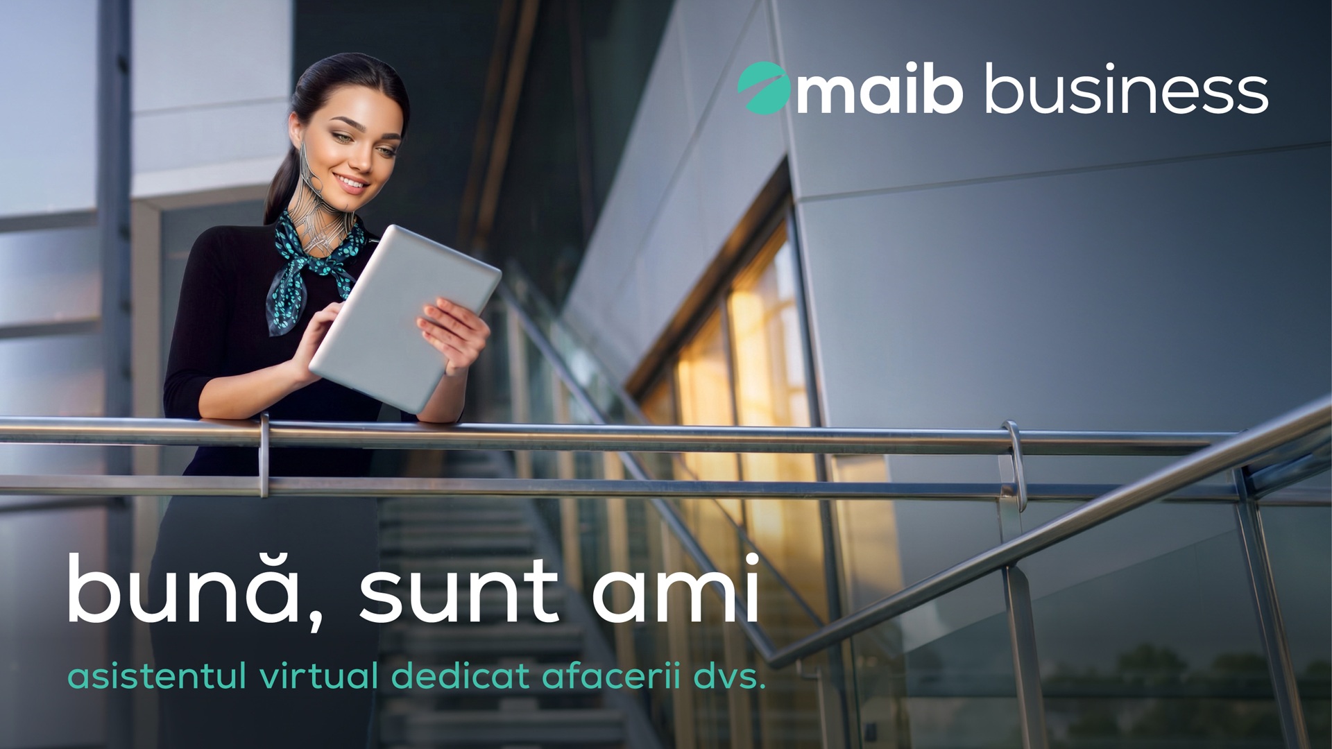 Cum ajută ami, asistentul virtual, clienții maib business. De ce suportul bancar nu mai depinde de apeluri și program