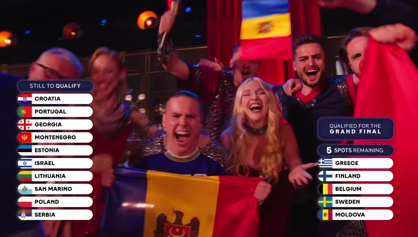 (video) Moldova s-a calificat în finala Eurovision 2026. Care a fost reacția lui Satoshi