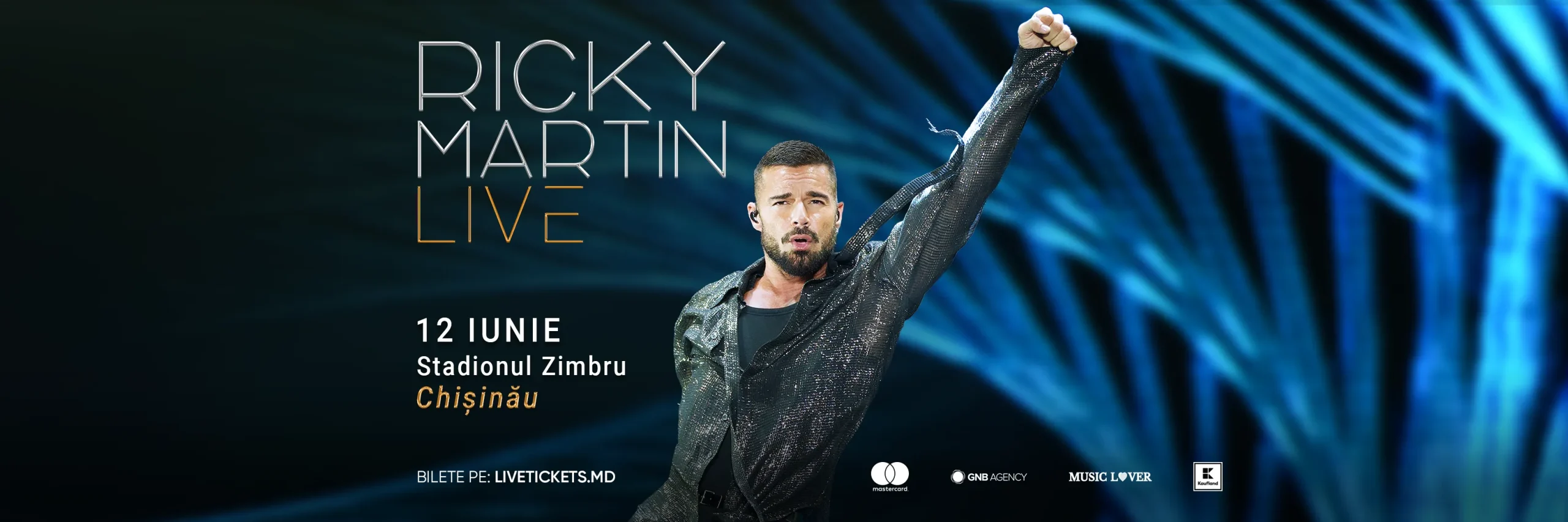 Concert Ricky Martin Live 2026 la Chișinău