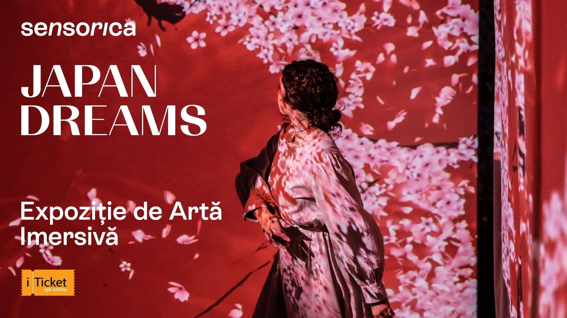 Expoziția imersivă „Japan Dreams” la Sensorica