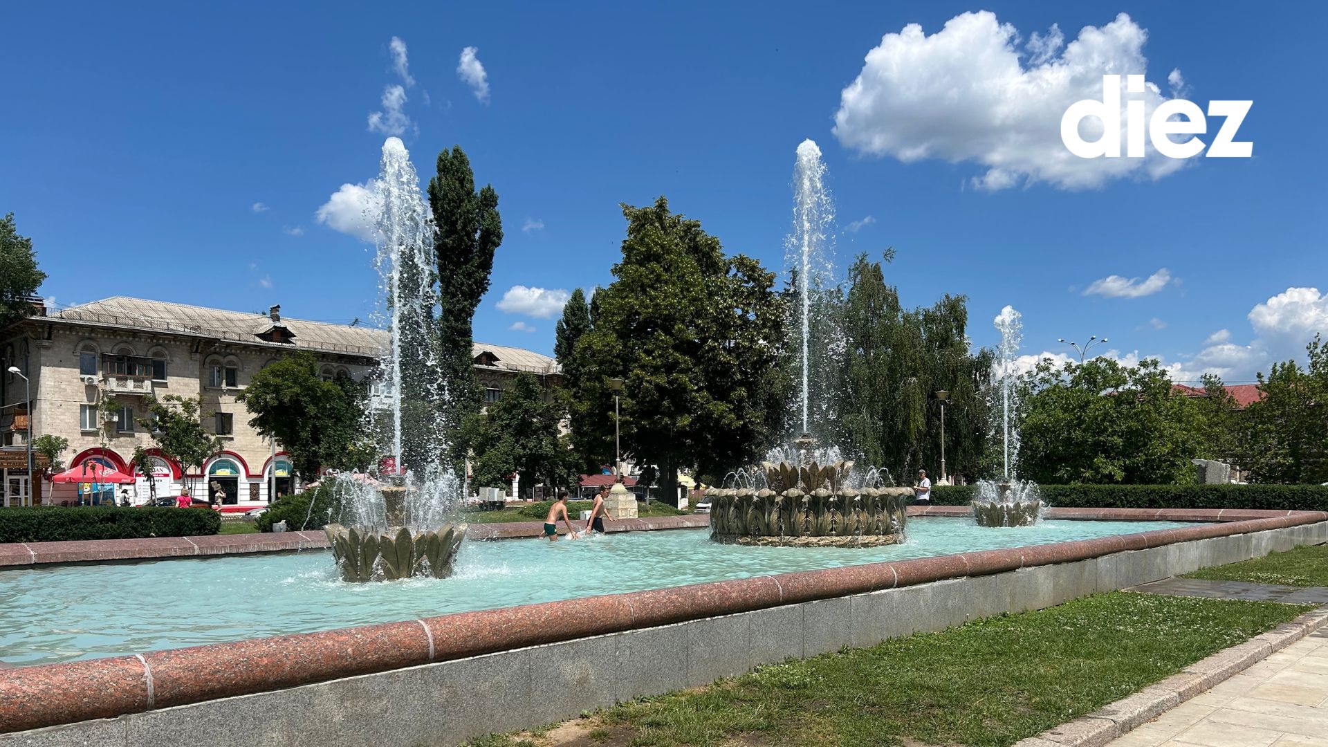 soare vară havuz